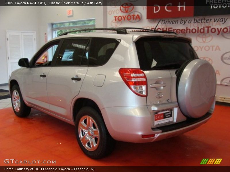 Classic Silver Metallic / Ash Gray 2009 Toyota RAV4 4WD