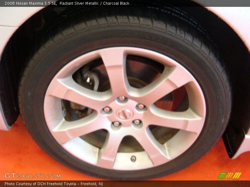 Radiant Silver Metallic / Charcoal Black 2008 Nissan Maxima 3.5 SE