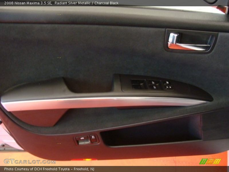 Radiant Silver Metallic / Charcoal Black 2008 Nissan Maxima 3.5 SE