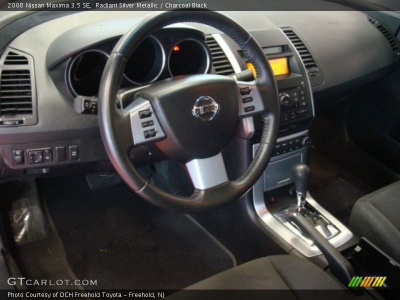 Radiant Silver Metallic / Charcoal Black 2008 Nissan Maxima 3.5 SE