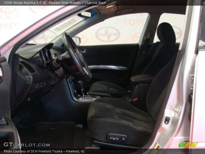Radiant Silver Metallic / Charcoal Black 2008 Nissan Maxima 3.5 SE