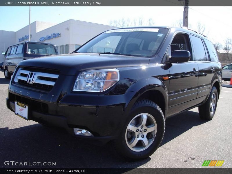 Nighthawk Black Pearl / Gray 2006 Honda Pilot EX 4WD