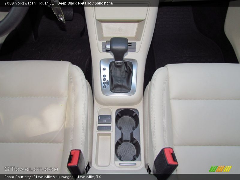 Deep Black Metallic / Sandstone 2009 Volkswagen Tiguan SE
