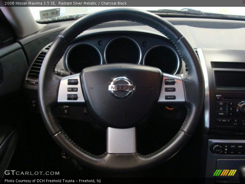 Radiant Silver Metallic / Charcoal Black 2008 Nissan Maxima 3.5 SE