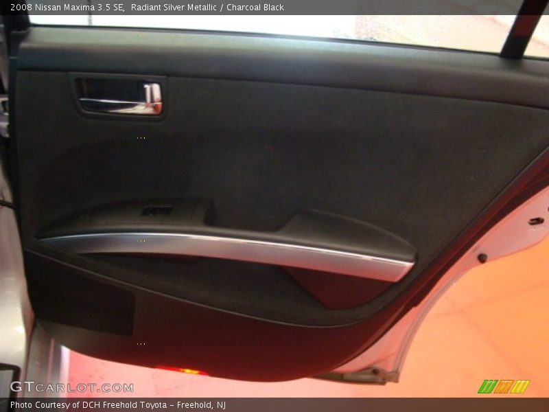 Radiant Silver Metallic / Charcoal Black 2008 Nissan Maxima 3.5 SE