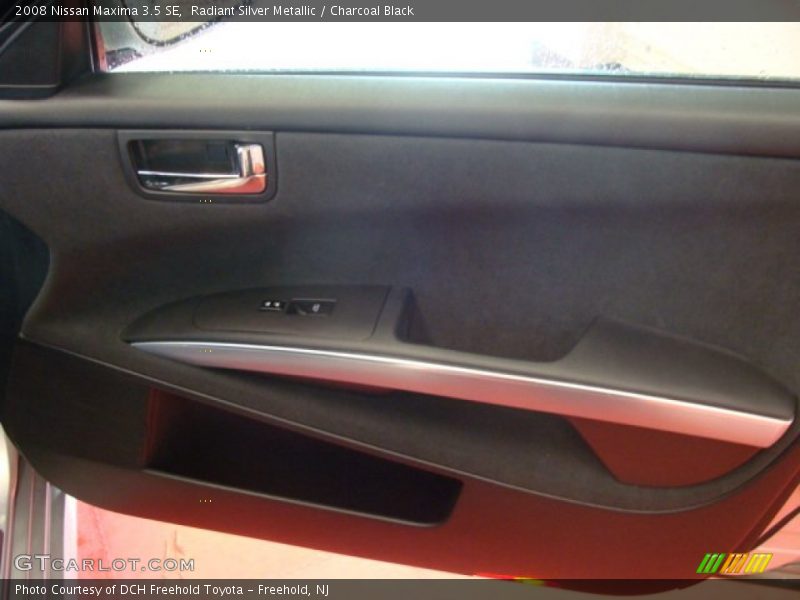 Radiant Silver Metallic / Charcoal Black 2008 Nissan Maxima 3.5 SE