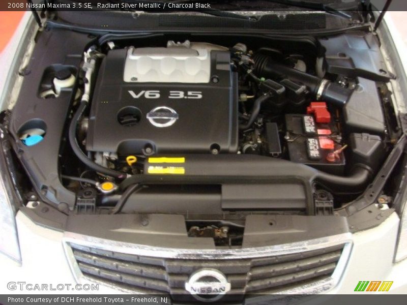 Radiant Silver Metallic / Charcoal Black 2008 Nissan Maxima 3.5 SE