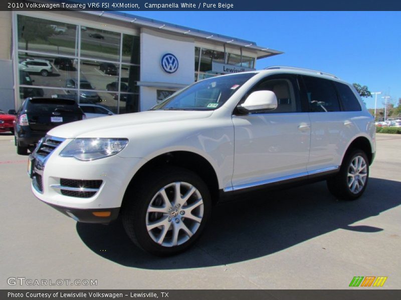 Campanella White / Pure Beige 2010 Volkswagen Touareg VR6 FSI 4XMotion