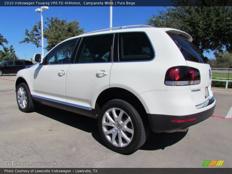 Campanella White / Pure Beige 2010 Volkswagen Touareg VR6 FSI 4XMotion