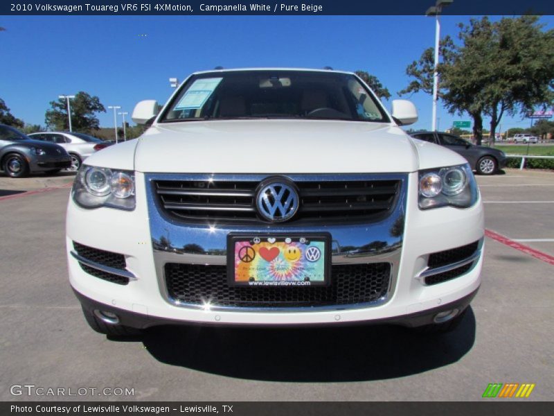Campanella White / Pure Beige 2010 Volkswagen Touareg VR6 FSI 4XMotion