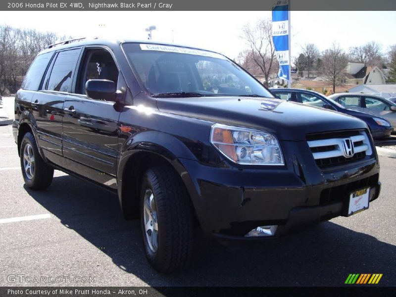 Nighthawk Black Pearl / Gray 2006 Honda Pilot EX 4WD