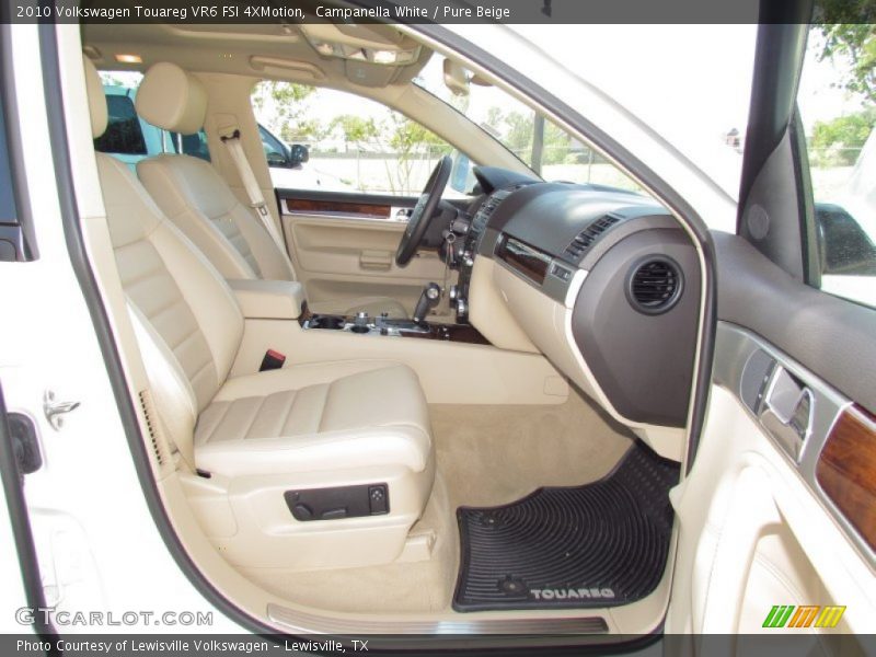  2010 Touareg VR6 FSI 4XMotion Pure Beige Interior