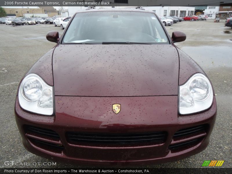 Carmon Red Metallic / Black 2006 Porsche Cayenne Tiptronic
