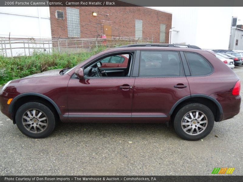 Carmon Red Metallic / Black 2006 Porsche Cayenne Tiptronic