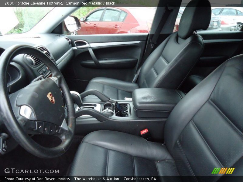 Carmon Red Metallic / Black 2006 Porsche Cayenne Tiptronic