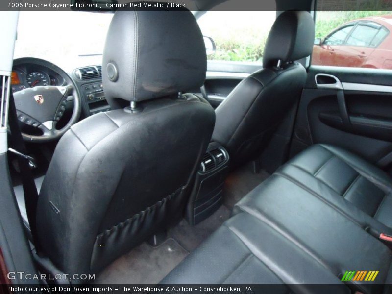 Carmon Red Metallic / Black 2006 Porsche Cayenne Tiptronic
