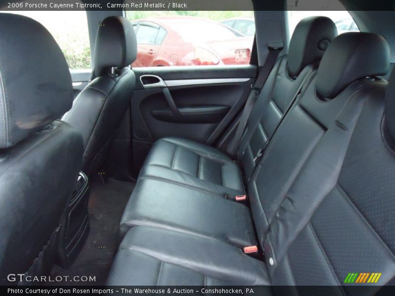 Carmon Red Metallic / Black 2006 Porsche Cayenne Tiptronic
