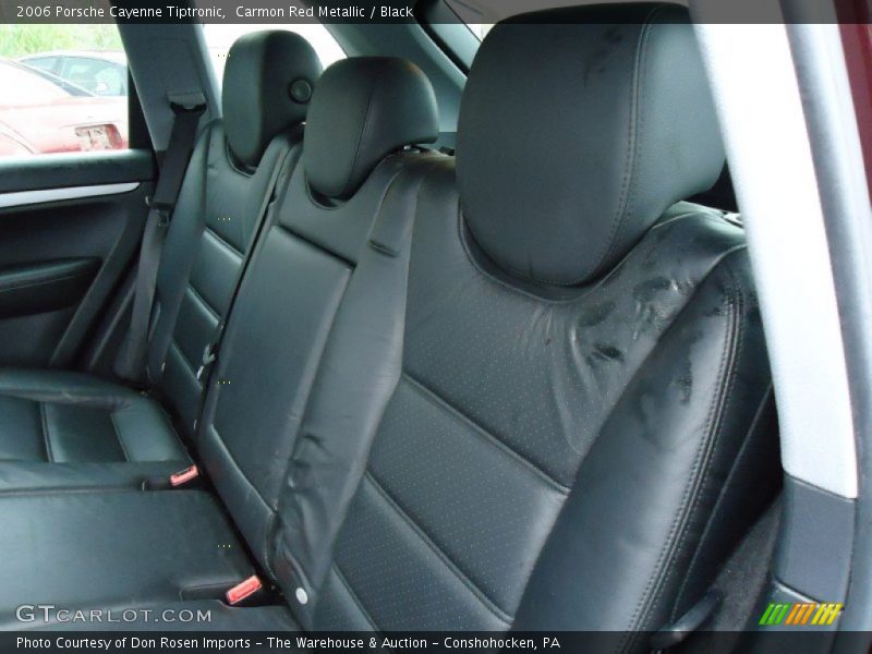 Carmon Red Metallic / Black 2006 Porsche Cayenne Tiptronic