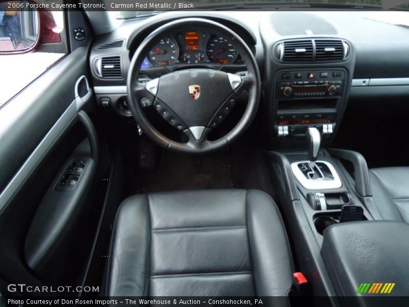 Carmon Red Metallic / Black 2006 Porsche Cayenne Tiptronic