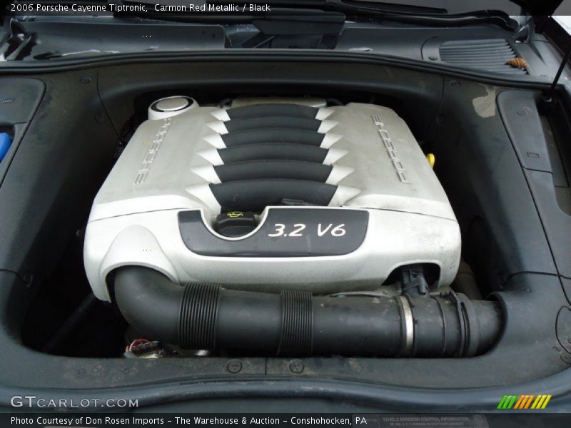 Carmon Red Metallic / Black 2006 Porsche Cayenne Tiptronic