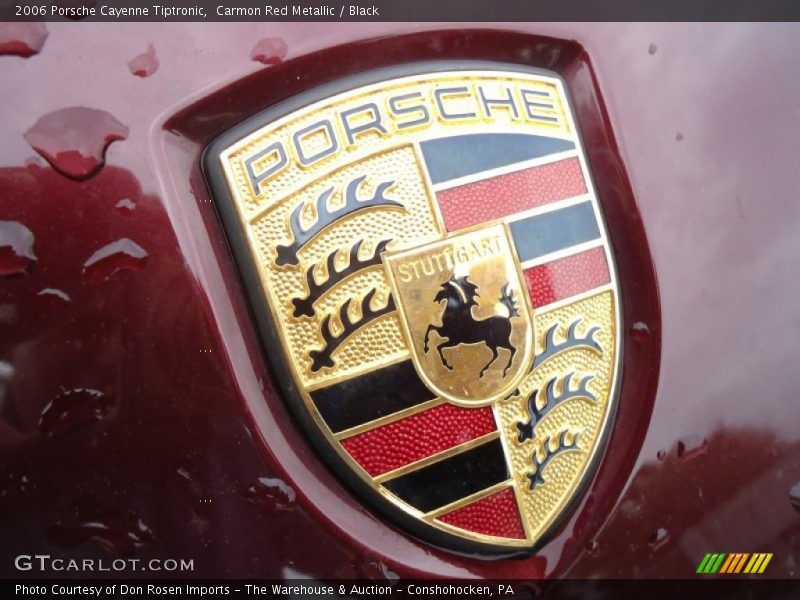 Carmon Red Metallic / Black 2006 Porsche Cayenne Tiptronic
