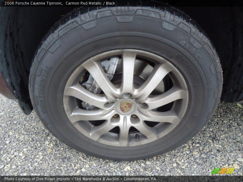 Carmon Red Metallic / Black 2006 Porsche Cayenne Tiptronic