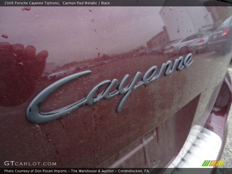 Carmon Red Metallic / Black 2006 Porsche Cayenne Tiptronic