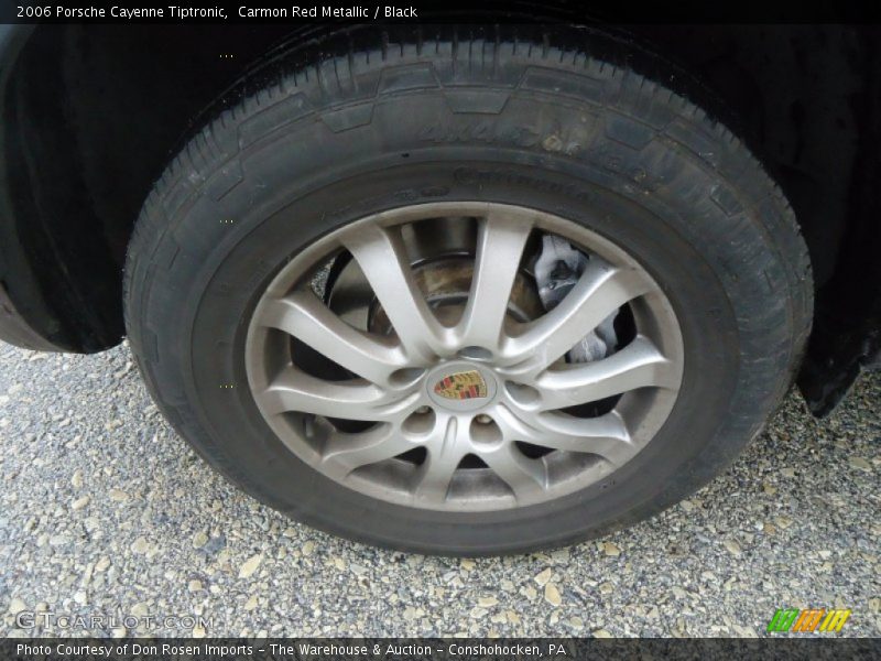 Carmon Red Metallic / Black 2006 Porsche Cayenne Tiptronic