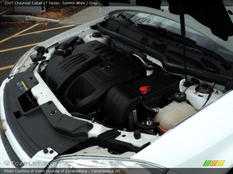 Summit White / Gray 2007 Chevrolet Cobalt LT Sedan