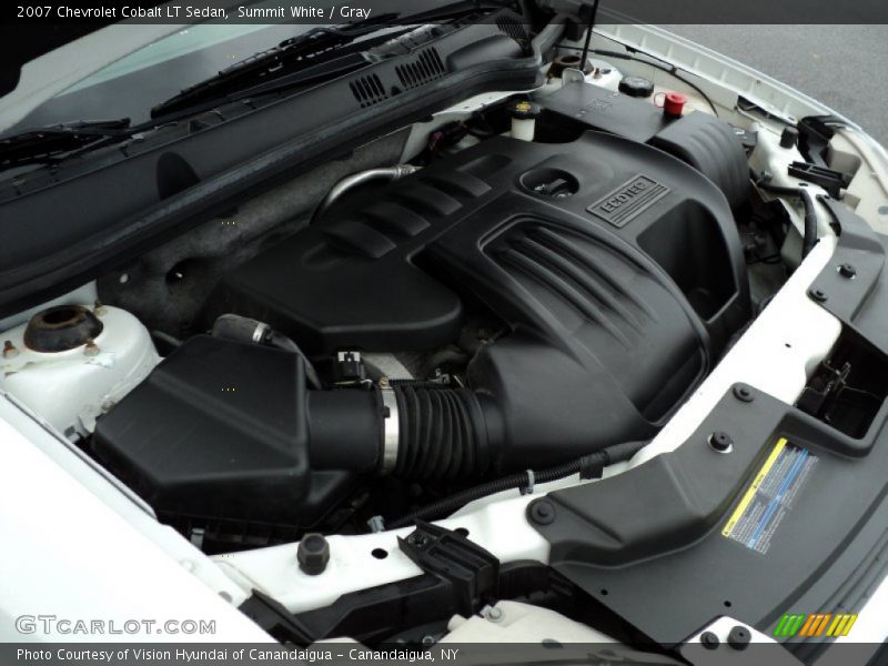 Summit White / Gray 2007 Chevrolet Cobalt LT Sedan