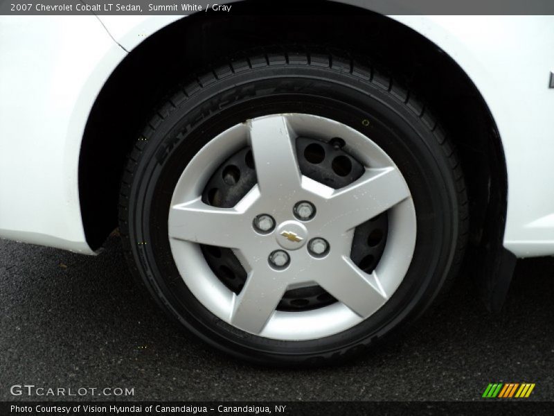 Summit White / Gray 2007 Chevrolet Cobalt LT Sedan