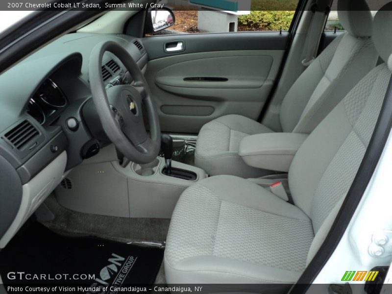 Summit White / Gray 2007 Chevrolet Cobalt LT Sedan