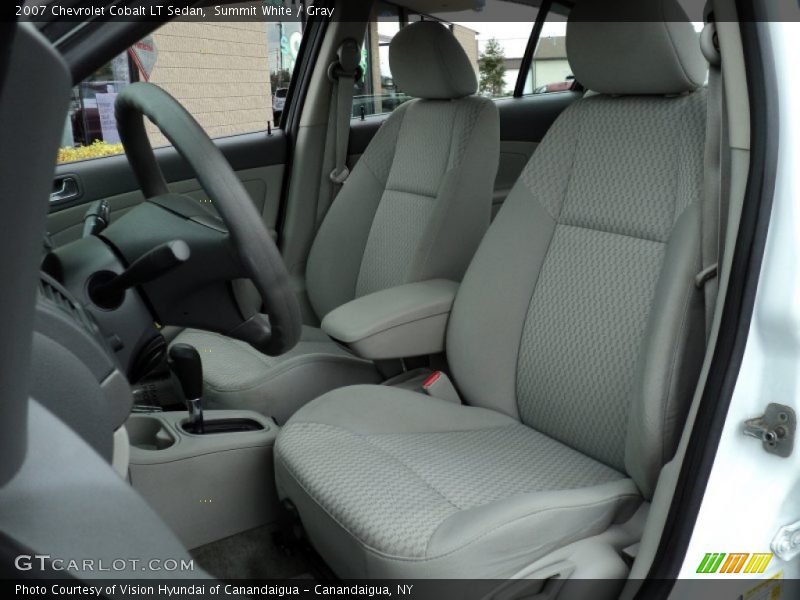 Summit White / Gray 2007 Chevrolet Cobalt LT Sedan