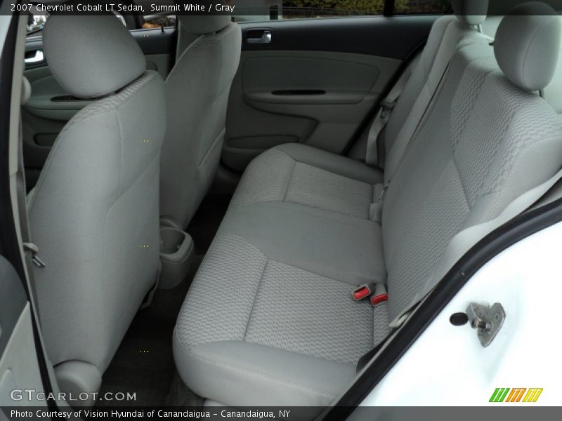 Summit White / Gray 2007 Chevrolet Cobalt LT Sedan