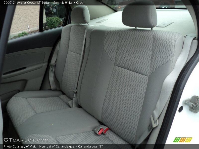 Summit White / Gray 2007 Chevrolet Cobalt LT Sedan