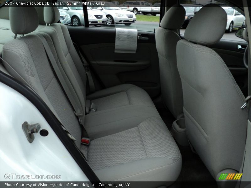 Summit White / Gray 2007 Chevrolet Cobalt LT Sedan