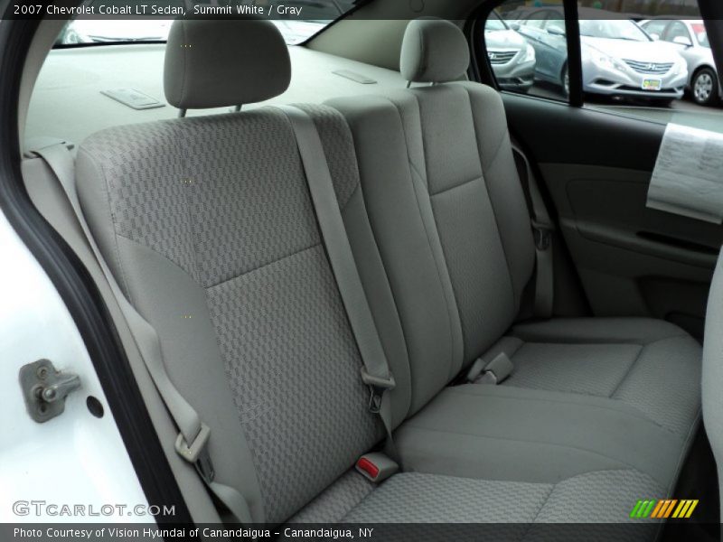 Summit White / Gray 2007 Chevrolet Cobalt LT Sedan