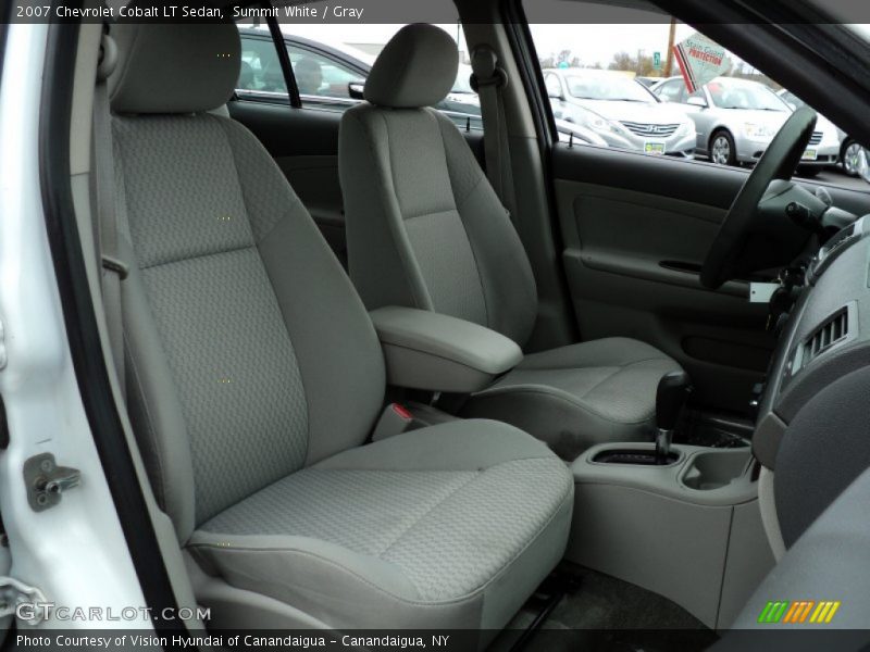 Summit White / Gray 2007 Chevrolet Cobalt LT Sedan
