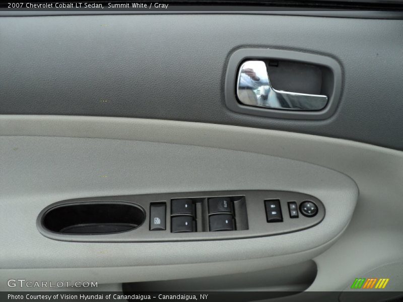 Summit White / Gray 2007 Chevrolet Cobalt LT Sedan