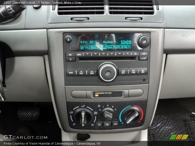 Summit White / Gray 2007 Chevrolet Cobalt LT Sedan