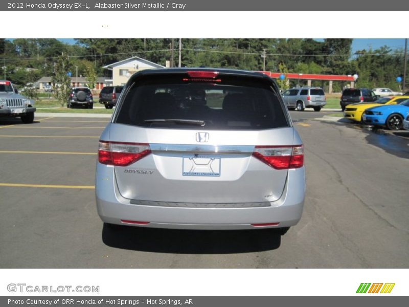 Alabaster Silver Metallic / Gray 2012 Honda Odyssey EX-L