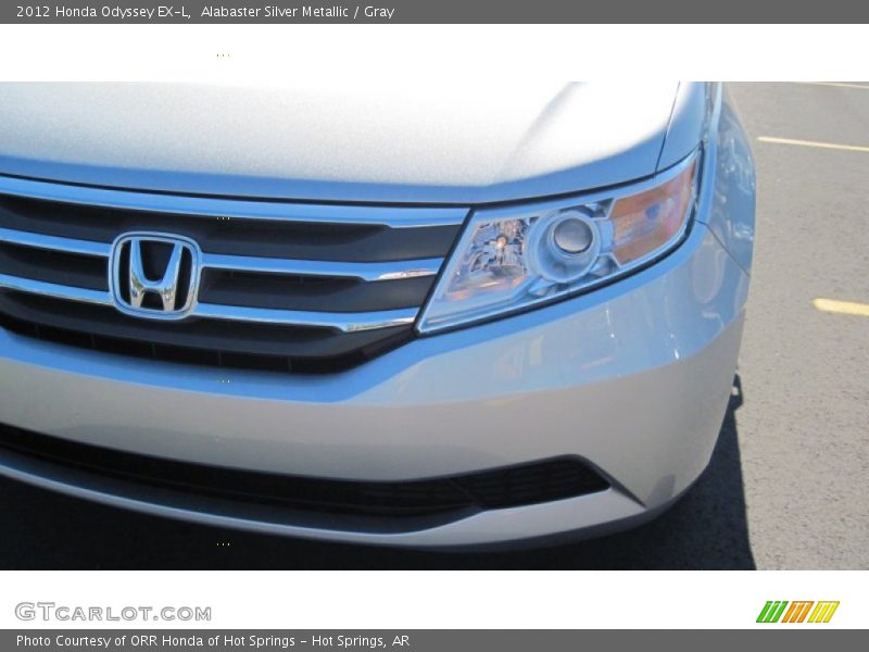 Alabaster Silver Metallic / Gray 2012 Honda Odyssey EX-L