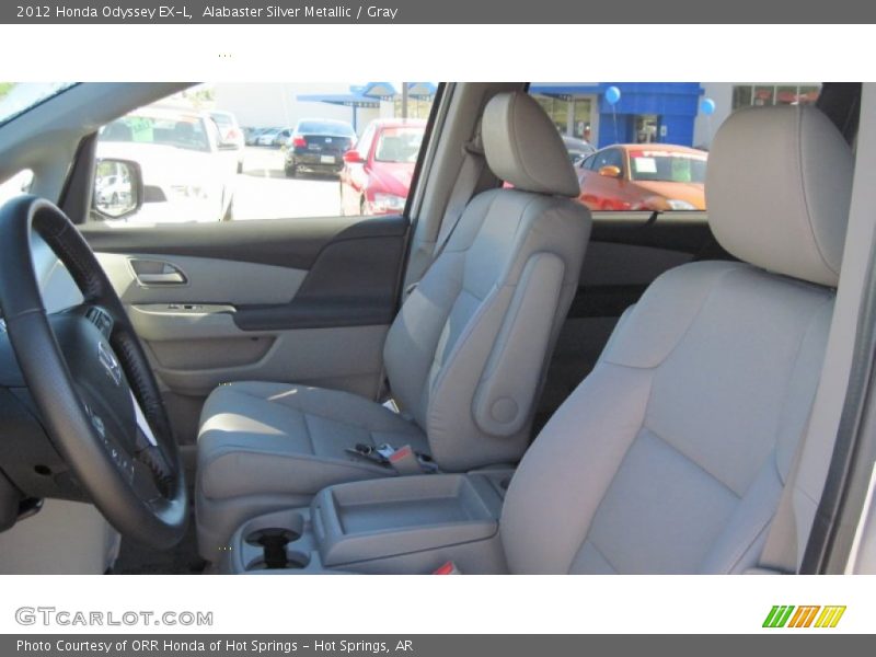 Alabaster Silver Metallic / Gray 2012 Honda Odyssey EX-L