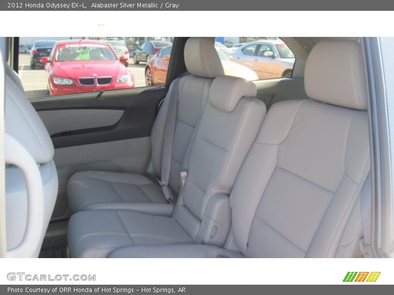 Alabaster Silver Metallic / Gray 2012 Honda Odyssey EX-L