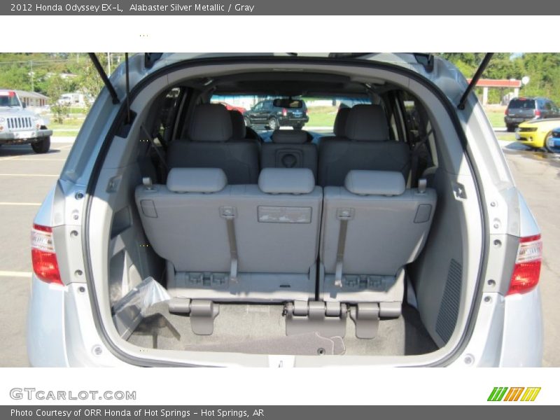 Alabaster Silver Metallic / Gray 2012 Honda Odyssey EX-L