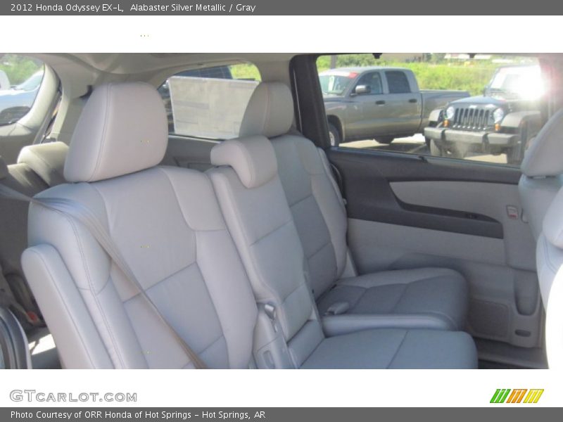 Alabaster Silver Metallic / Gray 2012 Honda Odyssey EX-L