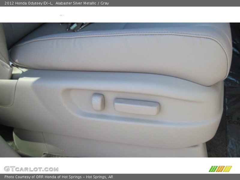 Alabaster Silver Metallic / Gray 2012 Honda Odyssey EX-L