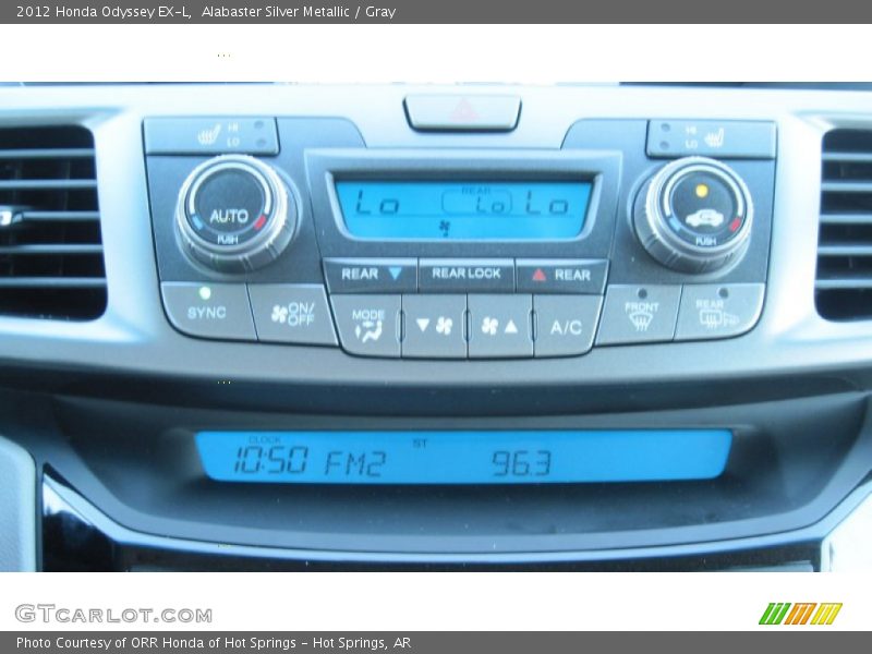 Alabaster Silver Metallic / Gray 2012 Honda Odyssey EX-L