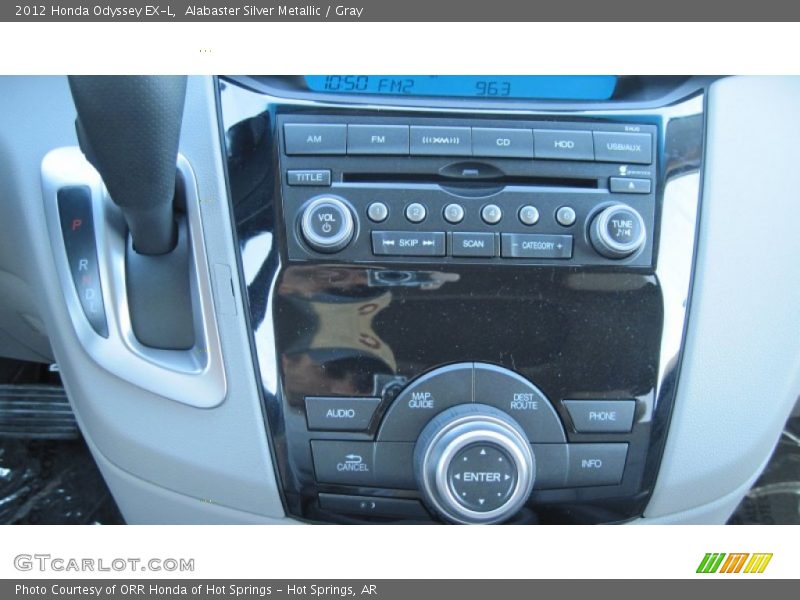 Controls of 2012 Odyssey EX-L