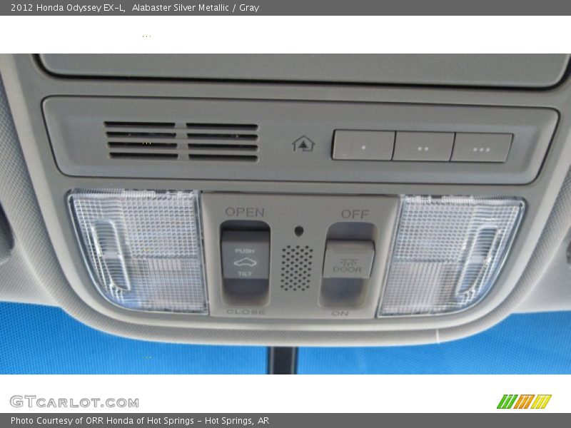 Alabaster Silver Metallic / Gray 2012 Honda Odyssey EX-L